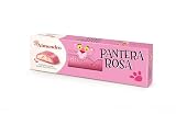 El Almendro, Pantera Rosa, Turrón Praliné de Chocolate Blanco con Relleno Cremoso y Trozos de Bollo, Sabor Pantera Rosa, Ideal para Cesta Navidad, Made in Spain, 146 Gramos