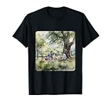 A Family Having A Picnic. Comida familiar al aire libre, diversión de picnic Camiseta