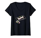 Mujer Las Zapatillas Son mi Gusto por lo Dulce - Sneaker Candy Sneaker Head Camiseta Cuello V