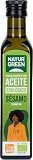 NaturGreen Aceite de Sésamo Bio de Primera Presión (502278), 250 Mililitros