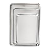 Nordic Ware Juego de 3 piezas Baker's Delight, aluminio