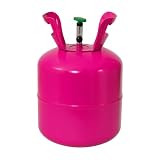 King of Balloons Botella de helio - 0,14 m3 - para 20 globos de 23 cm
