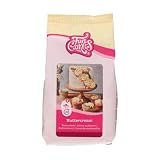 FunCakes Preparado Crema de Mantequilla: Fácil de Usar, Cremosa, Perfecta para la Decoración de Tartas, para Cubrir y Rellenar Los Cupcakes, Halal. 500 g