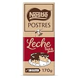 Nestlé Postres Tableta Chocolate con Leche 170g | Chocolate con leche en tableta 170 g ideal para fundir y usar en repostería casera