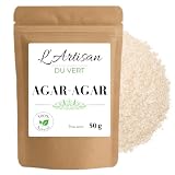 Agar-Agar en Polvo 50g | 100% vegetal, natural, gelificante alimentario
