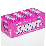 SMINT Tin Sabor Bubblefresh, Caramelos Comprimidos Sin Azúcar, Pack 12 uds