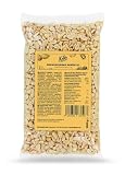 KoRo - Cacahuetes tostados sin sal ni aceite 1kg - gran paquete de cacahuetes naturales tostados sin sal, aditivos artificiales ni aceite