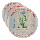 BAMBOO TREE Papel de Arroz 28 cm, Redondo (1 X 340 GR) (Paquete de 3)