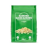 by Amazon Almendras Peladas Laminadas - 200g, paquete de 5