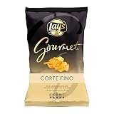 Lay's Gourmet, Patatas fritas de corte fino de, Producto de Aperitivo, bolsa individual, 170gr