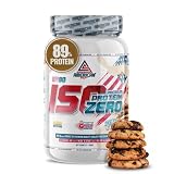 AS American Suplement | Proteina Isolada Zero 900g | 0% Azúcares y 0% Grasa | Proteina Whey Isolate | Iso Whey Zero | Proteinas Isolate | Aumenta Músculo Sin Grasa | Cookies | Bajo en Carbohidratos.