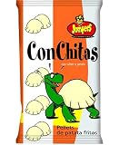 Jumpers Conchitas - Aperitivo con sabor a Jamón - Caja de 30 unidades x 30g