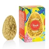 Venchi - Huevo de Chocolate Mignon al Pistacho Salado, 70 Gr, con Granillo Grueso de Pistacho Tostado, Sin Gluten, Colección de Pascua Venchi, Idea de Regalo