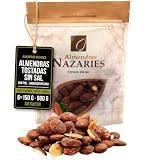 Almendras Tostadas sin Sal Naturales con Piel Españolas 6x150 g Snack | Sin Freir ni Aceite Bajas en Sodio Fuente de Proteina Sin Gluten Ideal Dieta Fitness y Granola Belona Cultivo Propio Andaluz