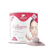 Nature's Finest Collagen SkinCare, Colágeno Marino en Polvo 120 g | colágeno marino hidrolizado Naticol 5000 mg por dosis - con MSM, ashwagandha y vitamina C - sabor fresa - con stevia