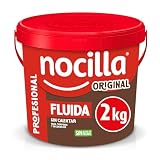 Nocilla, Profesional, Fluida con sabor Original y Avellanas sin Aceite de Palma - 2kg