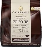 Chocolate negro en gotas Callebaut 70% bolsa de 400 gramos