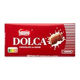 Nestlé Dolca Tableta Chocolate Leche 100g | Chocolate con leche en tableta 100 g sabor suave y cremoso ideal para disfrutar en cualquier momento