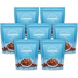 by Amazon ALMENDRAS TOSTADAS Y SALADAS, 7 x 200 g