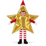 Elves Behavin' Badly 1 Disfraz para Elfo Travieso, Sin Muñeco -Estrella | Se envía 1 solo disfraz. El modelo se elige entre 7 diseños disponibles. Muñeco no incluido.