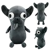Juguete de Peluche de Chihuahua, 25 cm Muñeco de Peluche Chihuahua, Lindo juguete de peluche para cachorro, Divertido Chihuahua de Ojos Grandes, Chihuahua Plush Toys, Regalos para Niños y Niñas