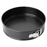 Florina Molde desmontable MERINGO | Redondo | 27,7 cm | Acero al carbono | Revestimiento antiadherente | Cierre de seguridad para desmoldado fácil | Resistente a arañazos y duradero | Apto hasta 210°C