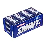 SMINT Tin Sabor Menta, Caramelos Comprimidos Sin Azúcar, Pack 12 uds