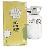 Botella de helio de 0,25m3 Hiphelio (sin globos)