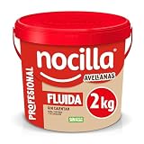 Nocilla, Profesional, Fluida con Sabor Avellanas sin Aceite de Palma - 2kg
