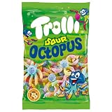 Trolli - Sour Octopus - Chuches ácidas con sabor frutas | Formato 1 kg