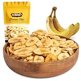 Chips de Plátano Deshidratado | 1 Kg de Banana Chips secos | IDEAL como SNACK | Rodajas dulces | Dorimed