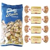 iChuches- Caramelos de toda la vida de fabricante español El Avión. Toffee Nata, caramelo duro de toda la vida (1 kg, Toffee Nata 1kg)
