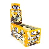 Fini Tanzanitos de Chocolate Blanco y Chocolate Negro – Marshmallow con Cobertura de Chocolate – Caja de 150 Unidades – Nubes de Golosina para Fiestas, Cumpleaños, Candy Bar y Eventos