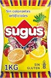 Sugus Caramelos Masticables Frutas Surtidas Chuches Halloween 1kg | Caramelos Blandos Masticables Con Zumo De Fruta: El Surtido Ideal De Golosinas Para Fiestas Y Bolsas De Halloween