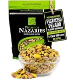 Pistachos Pelados Sin Sal Naturales Crudos Españoles en Grano 2x250g | Ideal reposteria helado bizcocho pesto granola yogur cultivo propio andaluz Malaga 500g 22g proteina snack saludable