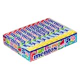 Mentos Rainbow, Caramelo Masticable con Zumo de Frutas - 20 unidades de 38 gr (Total 760 gr)
