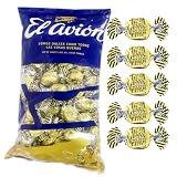 iChuches- Caramelos Toffee de toda la vida de fabricante español El Avión. Toffee Nata, Sin Azúcar, Pastilla De Café y Leche. (1kg, Toffe Chocolate 1kg)