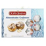 DOÑA JIMENA - Almendrados Crujientes, Calidad Suprema, Típico Dulce Navideño, Sabor auténtico, Para disfrutar, Receta Artesanal, 250g