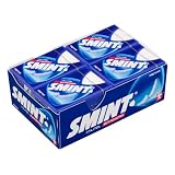 SMINT Tabs Sabor Menta, Caramelos Comprimidos Sin Azúcar, Pack 12 uds