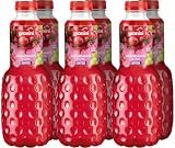 Granini 0% Clásicos - Bebida Refrescante de Arándanos y Uva Pack 6 x 1 L | Bebida de Arándanos y Uva con Vitamina E y D - 0% azúcares añadidos - Contenido en Fruta y Verdura 66%