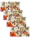 4X Paquete de 4 para Kinder Joy Edición One Piece, paquete de 4 con 3 huevos sorpresa cada uno, edición especial de Netflix, 60 g