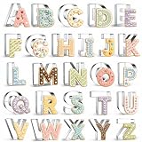 wocpvm Set de 26 Moldes de Cortar Galletas Letras Alfabeto 7-8cm