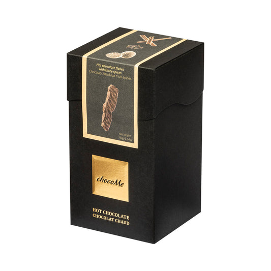 chocoMe Chocolate in a Cup with Three Spices: Cinnamon, Cloves and Nutmeg - dark chocolate 66%