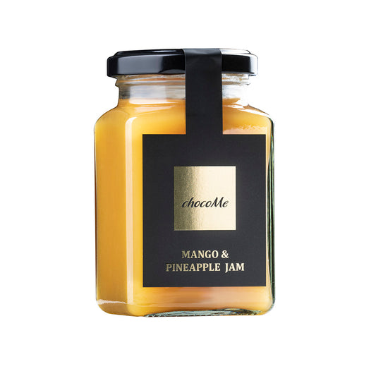 chocoME Mango and pineapple jam - freeze-dried mango powder together with pineapple from Costa Rica 260g